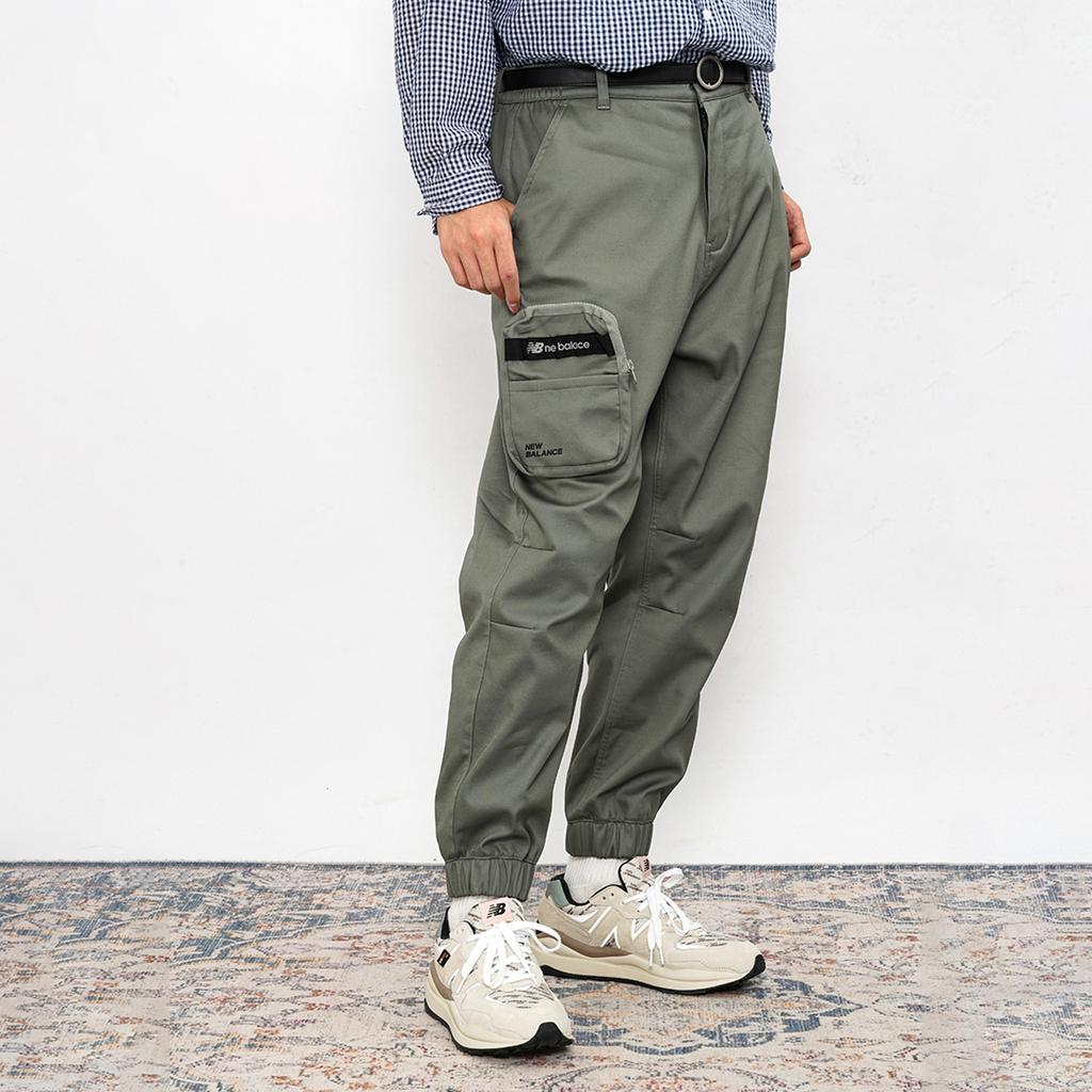 New Balance Cargo Joggers Asia Sizing 'Green' Men's AMP14334-OLG