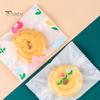 Цветочная серия Cookie Biscuit 100 шт./200 шт. Набор Упаковочные пакеты Полупрозрачные с цветочным принтом Упаковочные пакеты Товары для дома