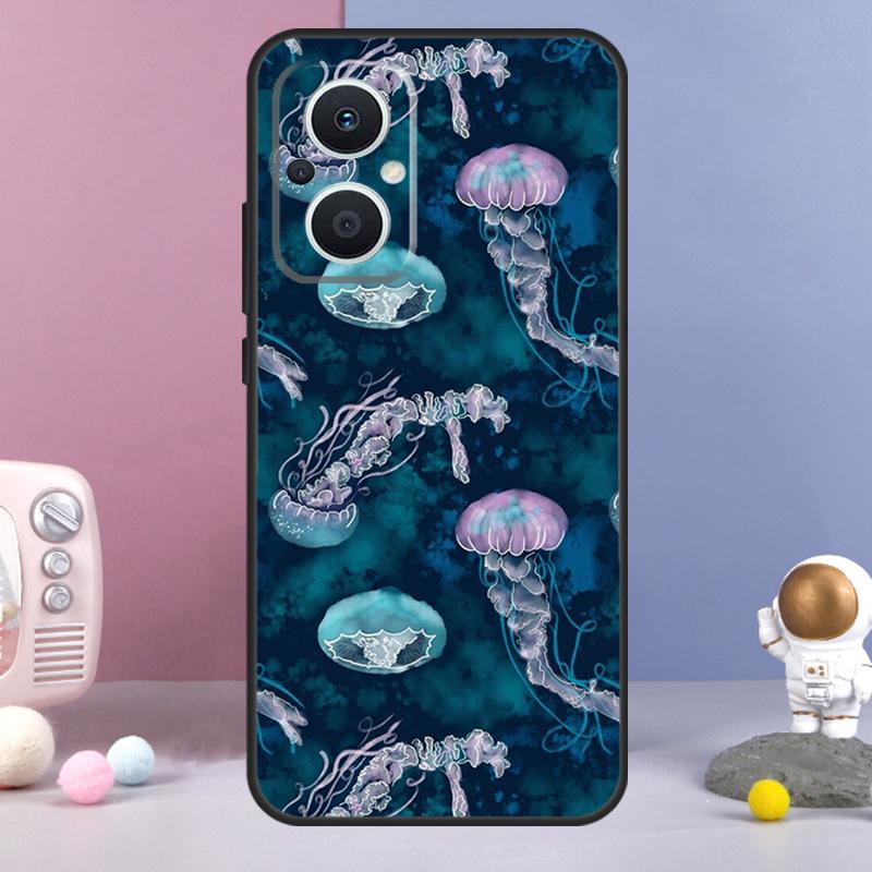 Чехол 'Волшебная Медуза' для OPPO Reno 13 F 11F 12F 14F 10 11 12 14 Pro 7 8 Lite Чехол OPPO Find X6 X5 X8 X9 Pro