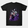 Men Black Print T-shirt Super Large TShirtzombie Rider No-Cut Transfer Paper Print Cotton Tshirt