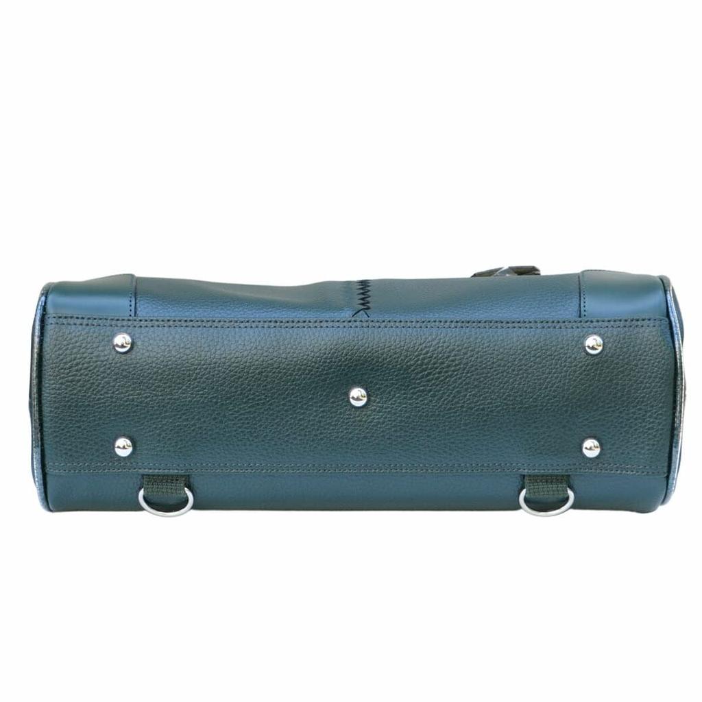 Dulles Bag Horizontal S Toyooka Bag A4 A Backpack That Looks Great with Dressy Outfits and Suits Yk4e Leather Dark [Yota] (black) ((genuine Handle)