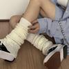 Spring Lolita Leg Warmers Socks Female Knitted Warm Foot Cover Women Warmer Lady Autumn Crochet Heap Heap Socks Boot Cuffs