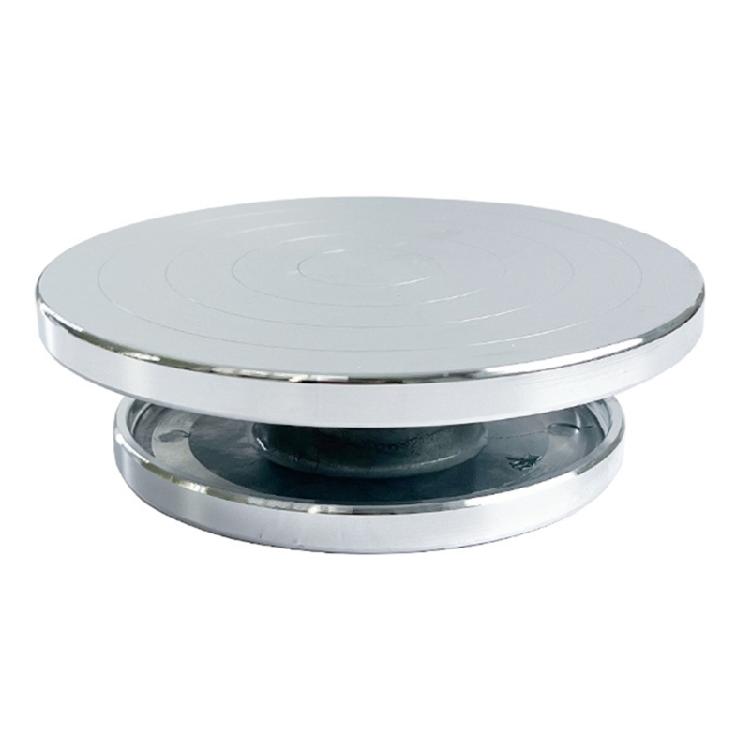 6/8/10/12 дюймов Гончарный поворотный круг Вращающийся поворотный стол Колесо для лепки Простое в использовании Вращающийся поворотный стол для торта