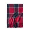 Deqing Siyue 2025 New Winter Imitation Cashmere Plaid Scarf Fashion Fringed Scarf Women's Shawl Warm Scarf