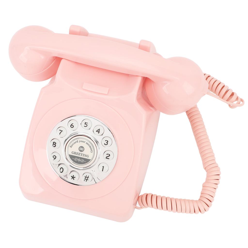 Audio Guest Book Phone Clear Sound Convenient Use Audio Message Recording Telephone for Wedding