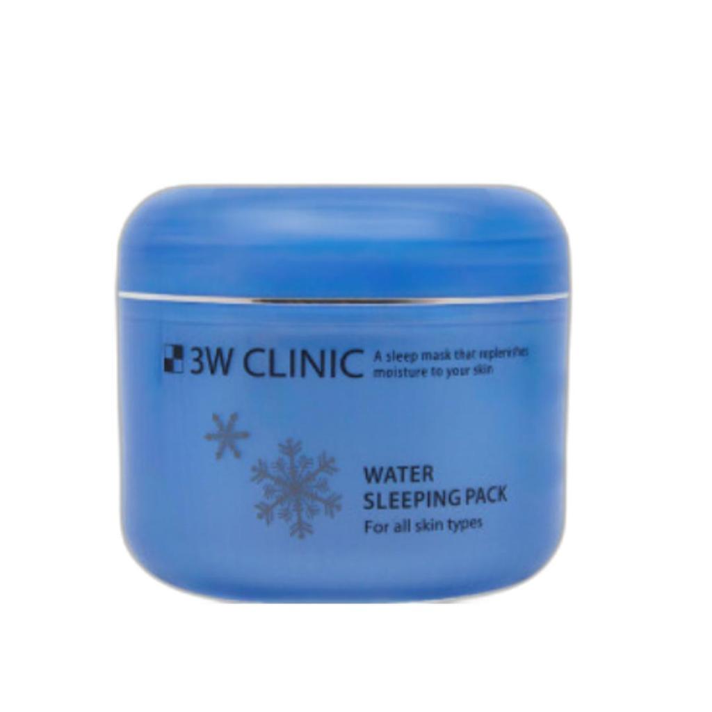 3W Clinic Sleeping Pack 100ml Water, Collagen, Snail, and White 4 Types of Sleeping Pack