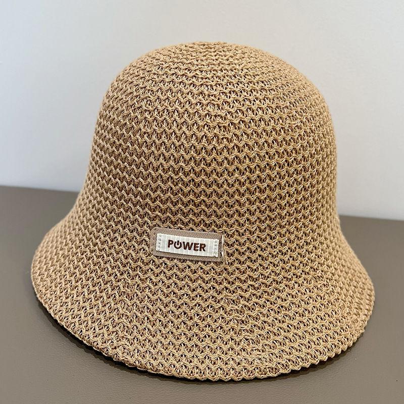 Дышащая шляпа от солнца, модная дорожная шляпа-ведро, женская весенне-летняя солнцезащитная шляпа-ведро, складная шляпа-ведро