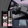 100 мл Полироль для салона автомобиля Очиститель для блеска автомобиля Спрей для детализации салона Защита от выцветания цвета Восстановление Уход за автомобилем Детейлинг-спрей
