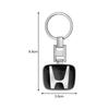 Car Keychain Car Emblem Gift with Key Ring Auto Accessories for Honda Civic Accord CRV HRV Fit Jazz City Odyssey Jade Vezel CRX CRZ