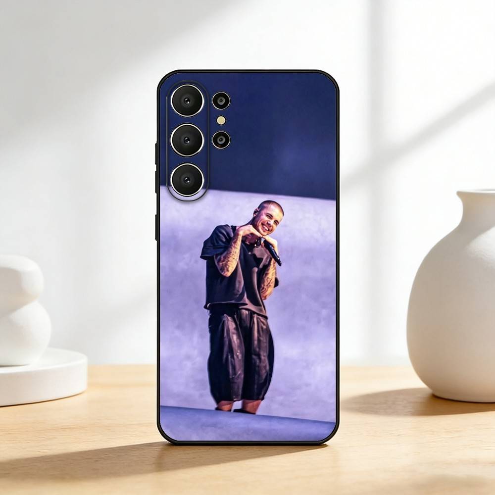 J-Джастин Бибер - C-Коачелла 2026 Чехол для телефона для Samsung S26,S25,24,23,22,30,21,10,9,Ultra,Plus,Lite,FE Мягкий черный чехол