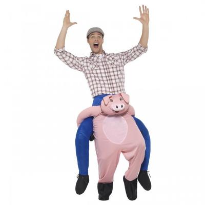 Smiffys Костюм унисекс для взрослых свиней Piggy Back