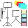 8-Inch LED Photo Studio Light Panel Video Fill Lamp 3000-6000K for Live Streaming YouTube RGB Adjustable Lighting