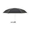 Francfranc Francfranc Compact Piping Folding Umbrella 47cm Black For Both Sunny and Rainy Days Lightweight Parasol Rain Umbrella Light-blocking