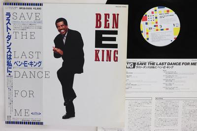 Виниловая пластинка BEN E KING Save The Last Dance For Me RP285505 MANHATTAN 1987 Япония Obi SoulFunk Б/у