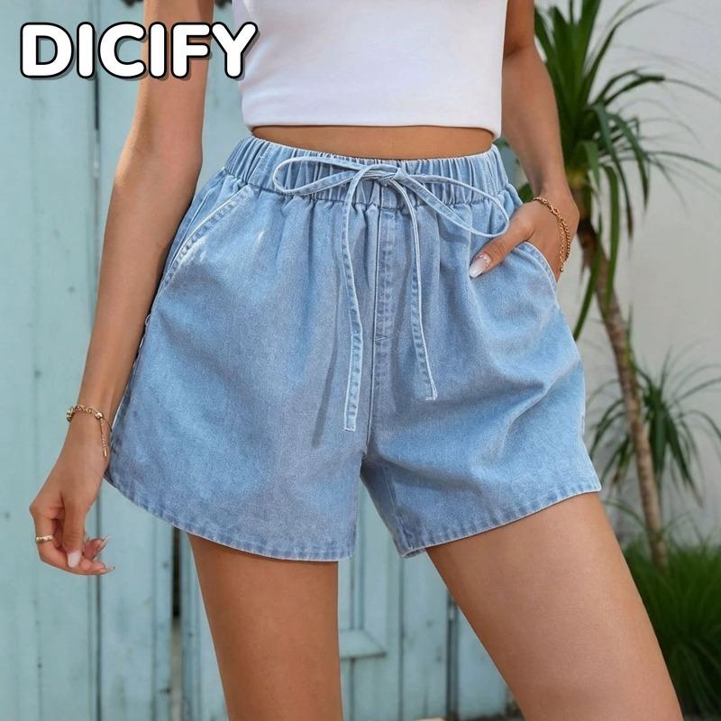 Женские модные повседневные брюки и капри DICFY однотонные с принтом
