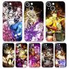 Jojo Bizarre Adventure Luxury Transparent Soft Phone Case For iPhone 14 13 12 11 Pro Max XS X XR SE 7 8 Plus Shockproof Cover