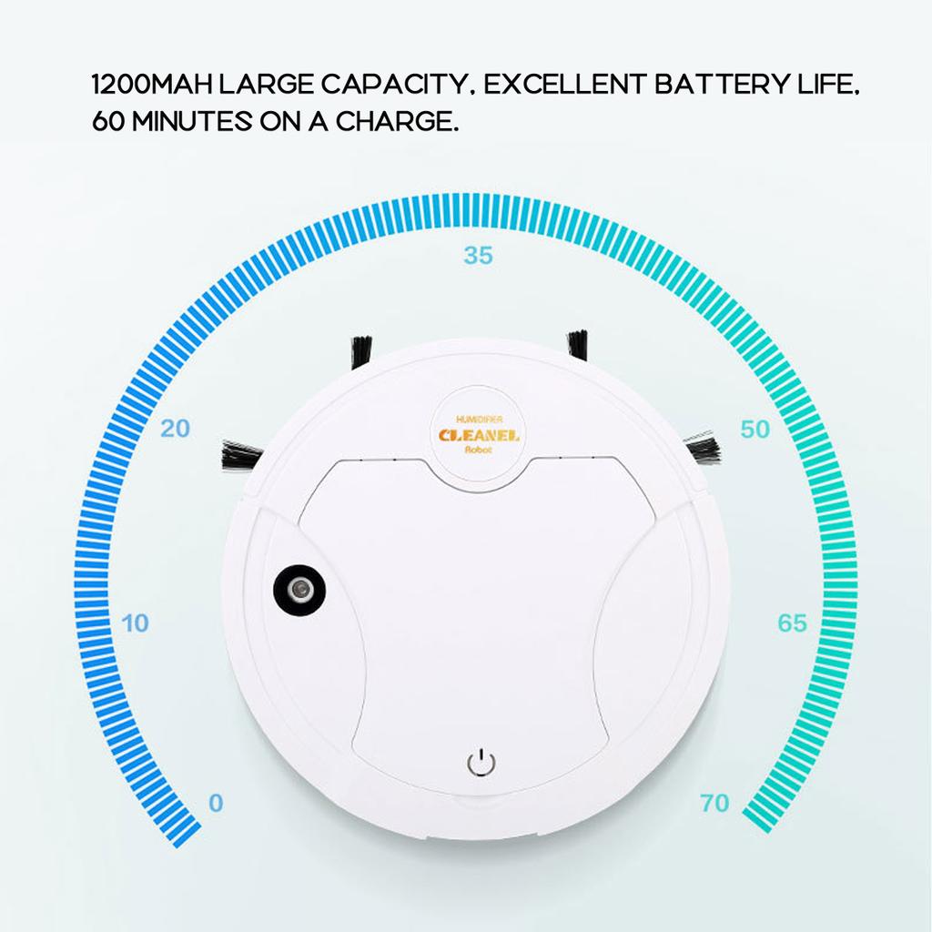 50 Вт Интеллектуальный робот-подметальщик 5-в-1 Бытовой Спрей Ультрафиолетовая Зарядка Подметание Пылесос Швабра Чистящая машина