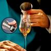75ml Bar Craft Dual Spirit Measure Cup Stainless Steel Bar Measuring Cup Multifunction Wine Cocktail Bartender Ounce Cup Bar for Outdoor Indoor Party