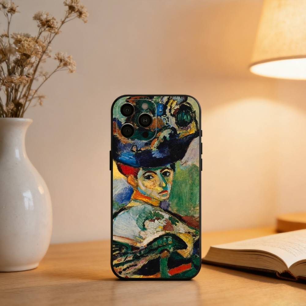 H-Henri M-Matisse Искусство PaI Чехол для телефона для iPhone 17,16,15,14,13,12,11 Plus,Pro Max,XS,Мягкий Силиконовый Черный Чехол