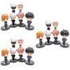 Набор из 6 фигурок Jujutsu Kaisen: Годзё Сатору, Кугисаки. Идеально для коллекционеров и детских подарков