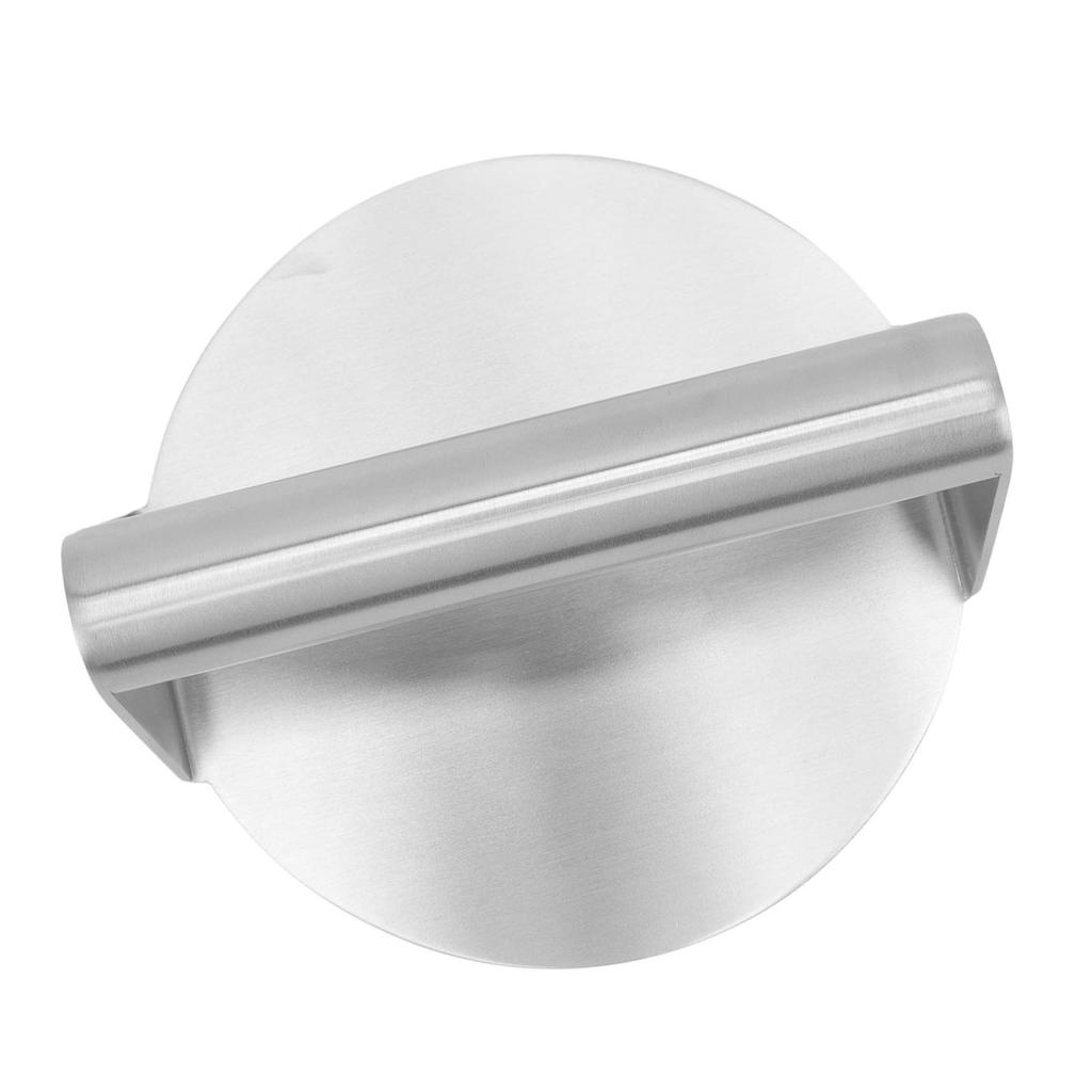 Пресс для мяса ручной, без прилипания, удобная ручка, круглый пресс для бургеров из нержавеющей стали 304 для бекона