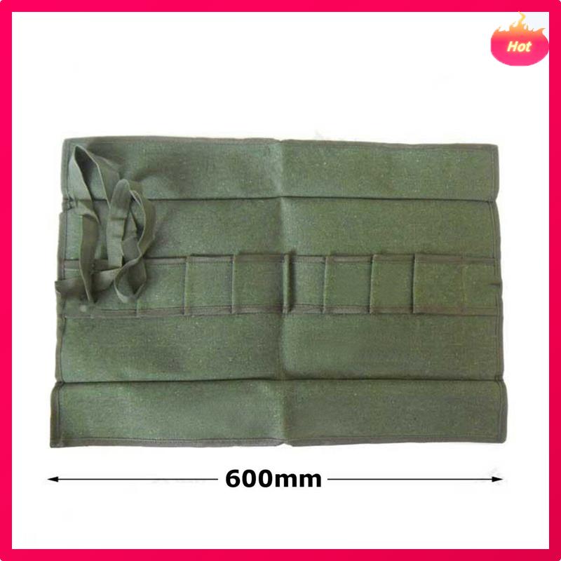 4Pcs 600X430mm Japanese Bonsai Tools Storage Package Roll Bag Canvas Tool Set Case