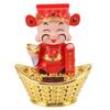 God of Wealth Statue Sunlight Power Vivid Delicate Nodding God of Wealth Ornament Gift