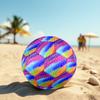 1pc Polka Dot Rainbow Size 5 Soccer Ball Professional Match Training Football Indoor &Outdoor Sports Ball Lightweight Durable m6522