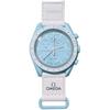 OMEGA x SWATCH Уран Упаковка в комплекте Оригинальные часы Omega Часы Миссия Коллаборация Водонепро...