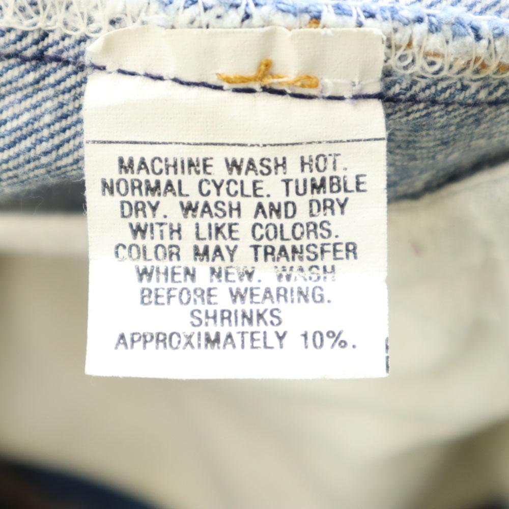 Levi's 80s 90s 501xx Valencia Factory Reduction Rate 10% Button Fly Denim Pants Men's Used