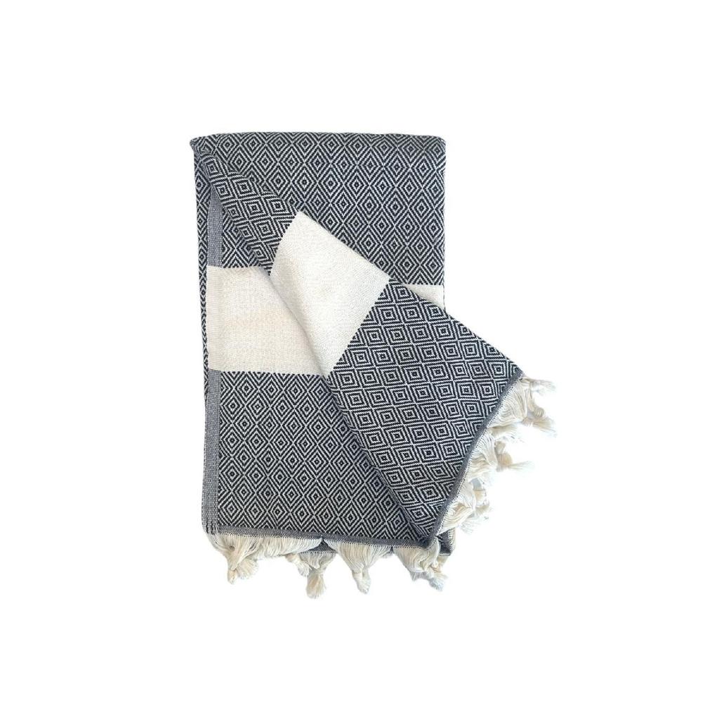 Полотенце Maryon Peshtemal из 100% хлопка, фиолетовое