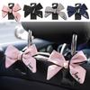 Cute Safety Seat Hooks Vehicle Head Holder Organizer Grocery Hanger Bag Car Interior Accessories Bow Hook Storage