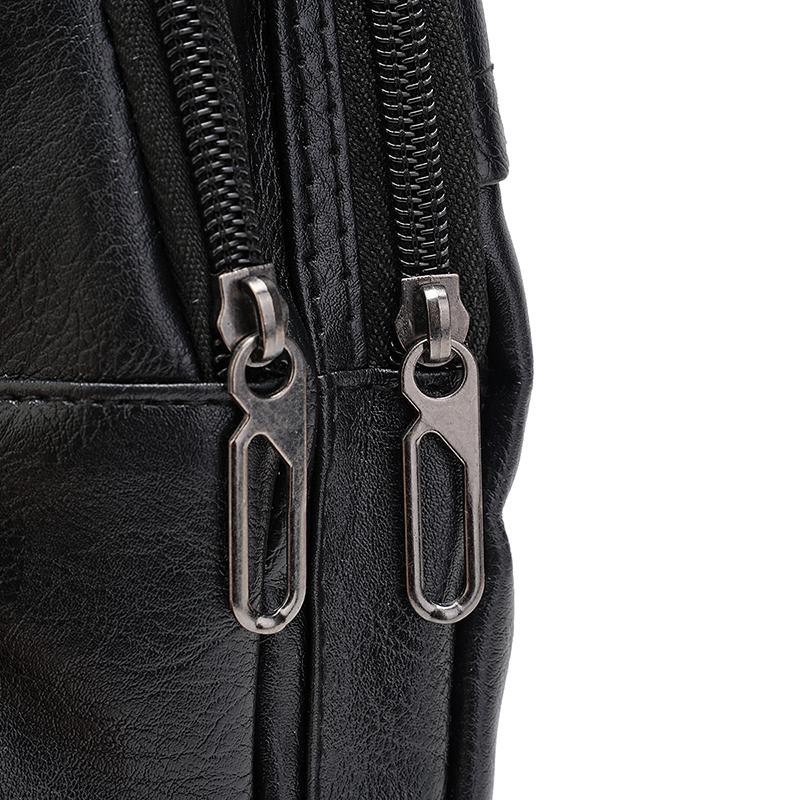 Винтажная сумка через плечо из мягкой кожи, мужская деловая наплечная сумка