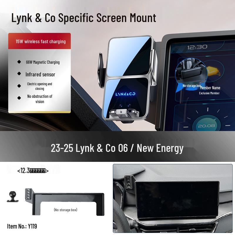 2026 Lynk & Co 03+08 06 07 09 Автомобильный держатель для телефона Z10 Аксессуары.