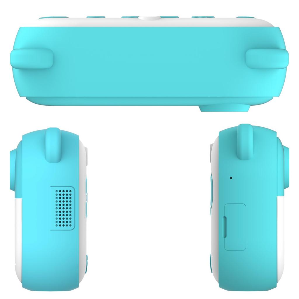 MyFirst Camera Insta 2 [Без чернил, Моментальная печать] 12 МП Двойной объектив Таймер, 10-секундная печать, Сверхлегкий, Синий