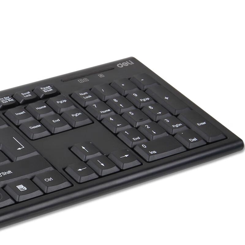 Deli Wireless Keyboard and Mouse Set