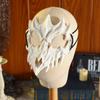 Skull Mask Party Long Teeth Demon Skeleton Half Face Mask Wolf Dragon Tiger Houjuu Nue Mask Cosplay Halloween Costume Props