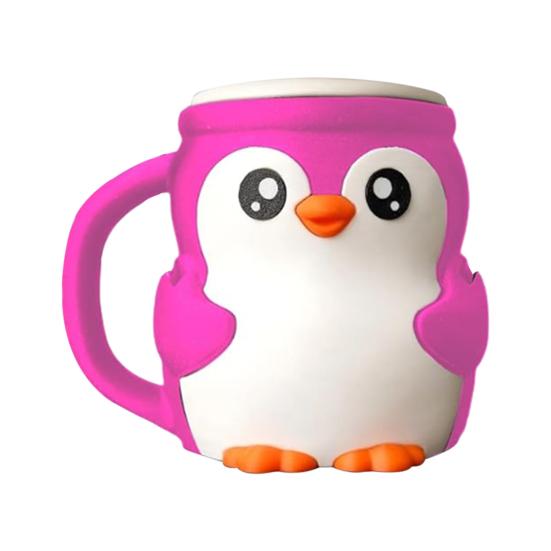 Держатель для пинты мороженого, 3D-печать, Пингвин, Уют для пинты мороженого с ручкой и ложкой, Непромокаемый уют для эскимо, Рукав для стакана/банки для пива