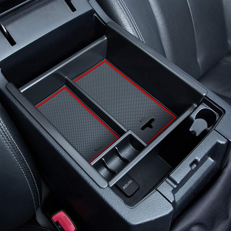 JKCOVER Center Console Organizer Tray Compatible With Toyota 4Runner 2010- 2024 And Kia Telluride -2024 2025 Accessories,Ert Armrest Box Secondary