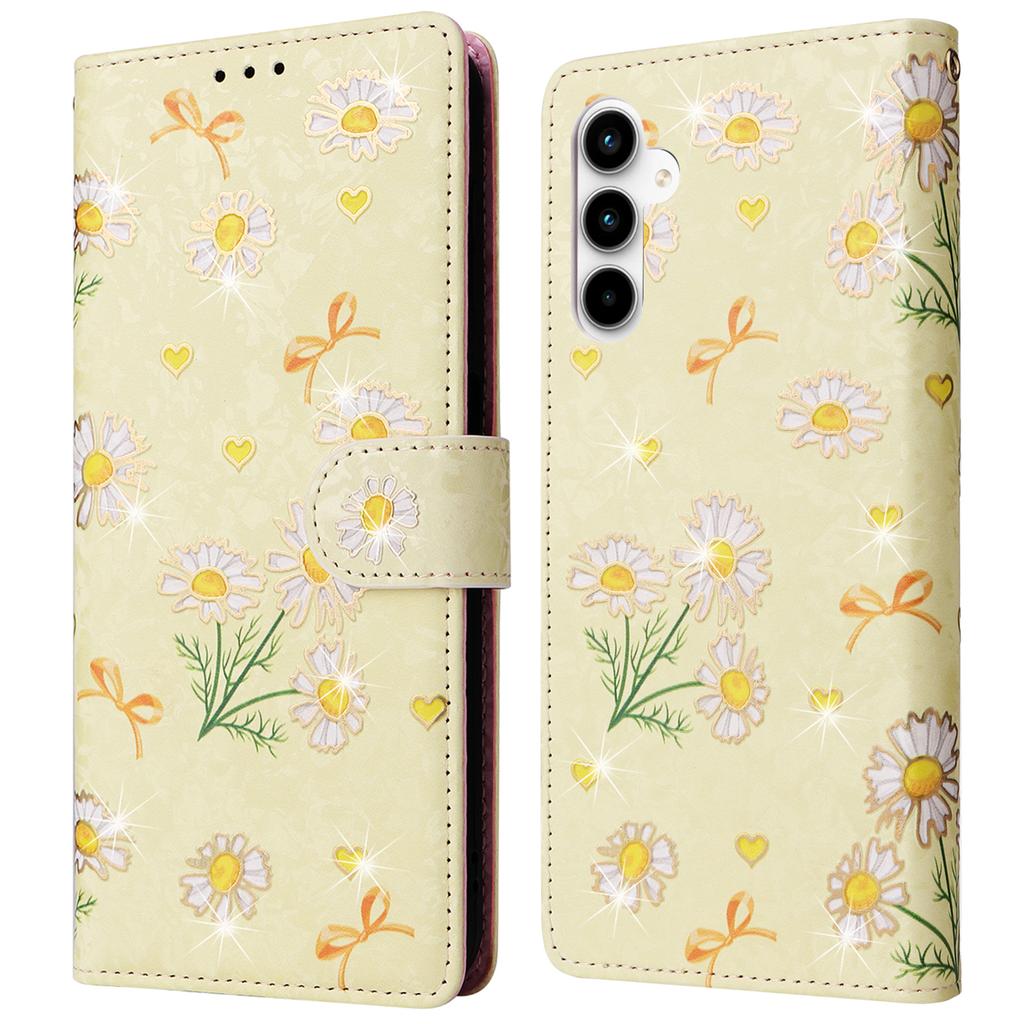 For Samsung Galaxy A35 5G Leather Case RFID Blocking Card Slots Phone Cover