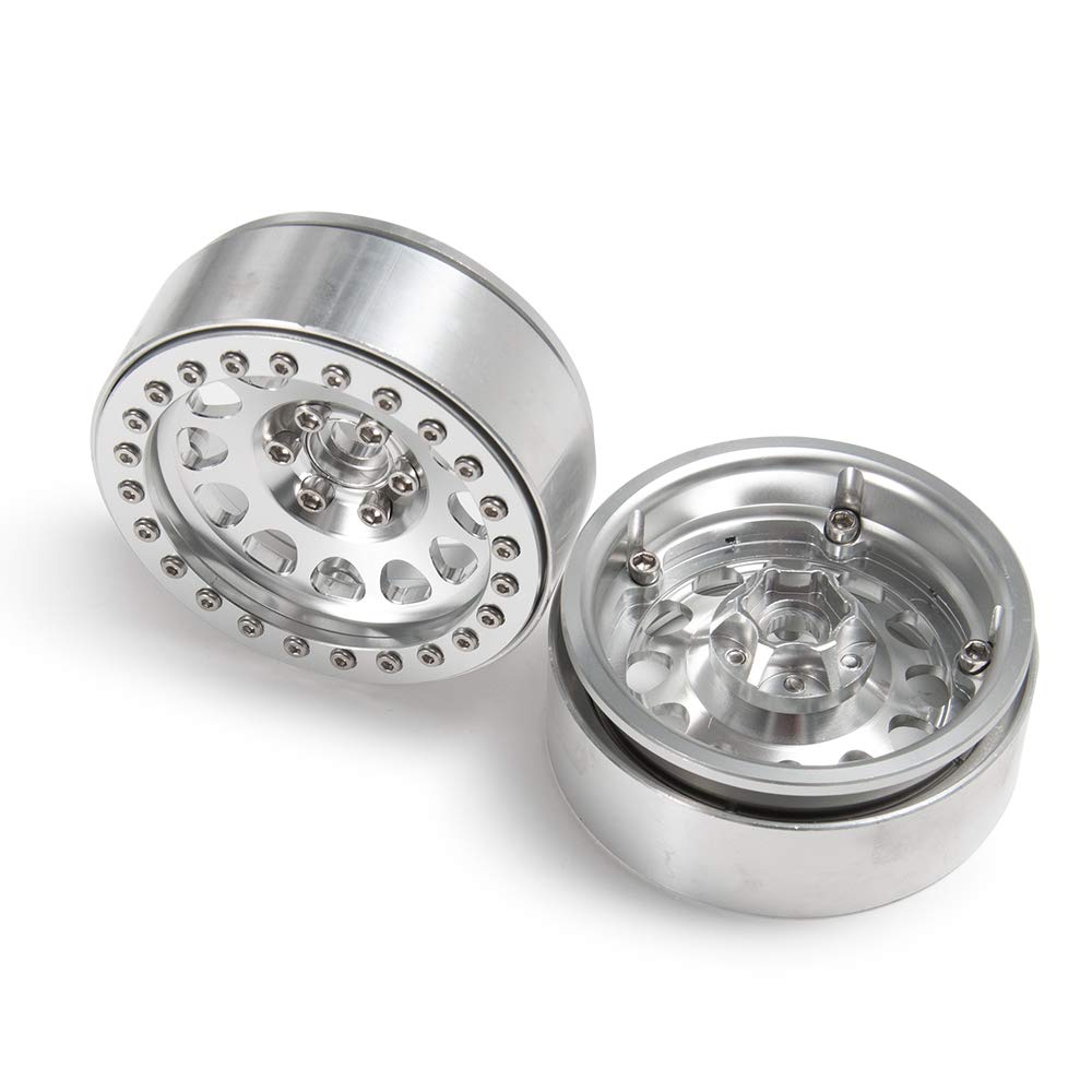 2.2-inch Internal Beadlock Wheels for RC Cars, Fits Wraith and RC Crawler #3 (4-Pack)