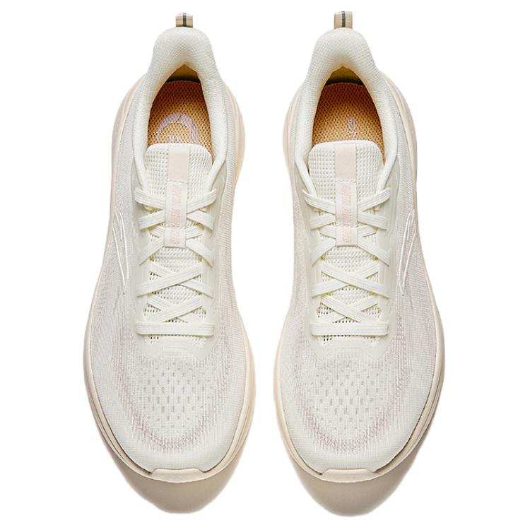 Anta Легкие Удобные Универсальные Прочные Нескользящие Низкие Повседневные Кроссовки для Бега Женские кроссовки Бежевый 122525540-4