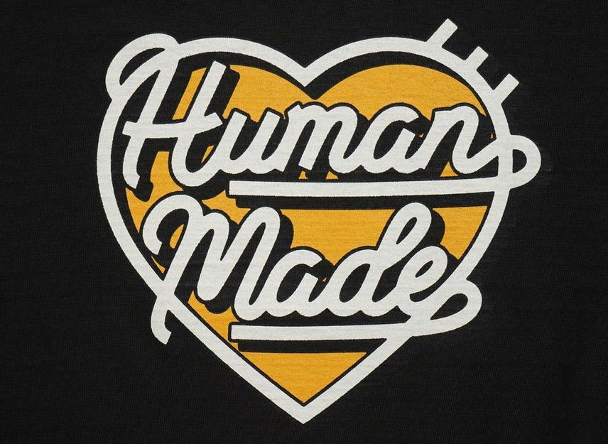 HUMAN MADE Графическая футболка #7 Черная