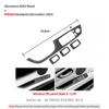 Betterhumz Car Door Armrest Window Switch Panel Sticker Trim for BMW E90 E91 E92 E93 325 2005-2012 Made of Alcantara Accessories