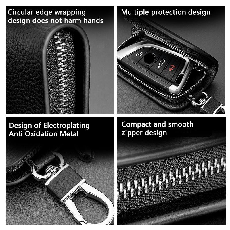 Автомобильная наклейка Кожаный чехол для ключей автомобиля Обложка для брелока Сумка Кошелек Брелоки Для Mercedes Benz AMG W204 W205 W212 W213 W222 x153 W1