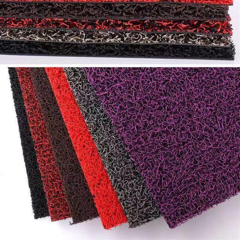 Car Floor Mats, Freely Cuttable, Universal, Easy to Clean, Can Be Cut Individually, for Driver and Passenger Seats, Waterproof, Thickened Silk