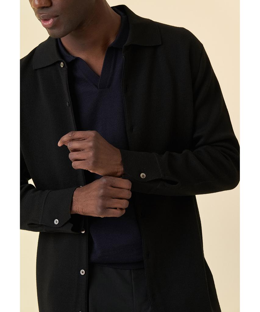 IOLO Knitted Shirt_Black