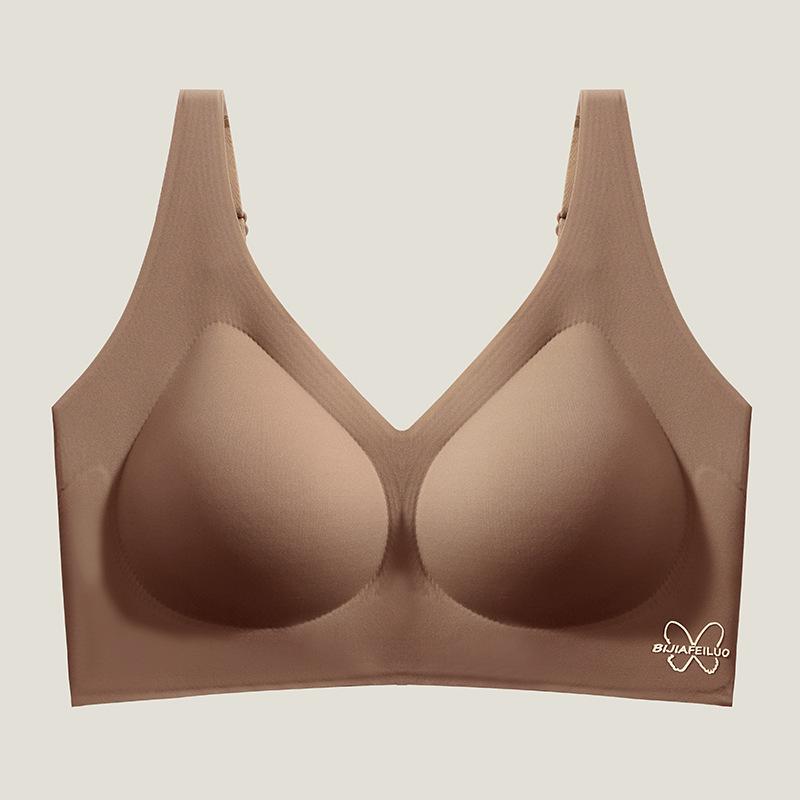 Small breasts gather thin styles, close secondary breasts, anti-sagging, no steel ring adjustment type, cool bra cover