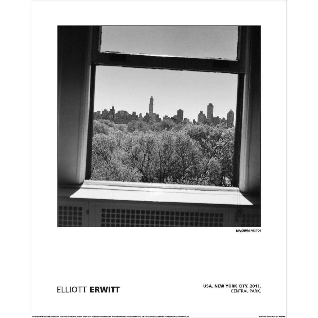 MAGNUM Elliot Erwitt - Usa New York City Central Park 2011 Print
