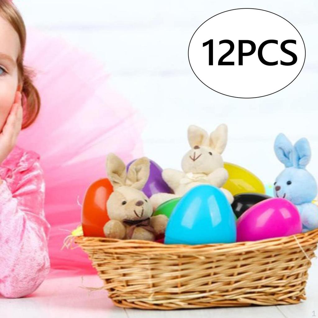 Пасхальное яйцо и плюшевый кролик игрушка набор Декоративные предметы для праздников Идеи подарков Коллекционные предметы